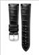 Matt black alligator L682120260 Lugs 25mm